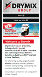 Mobile Screenshot of drymix.co.nz